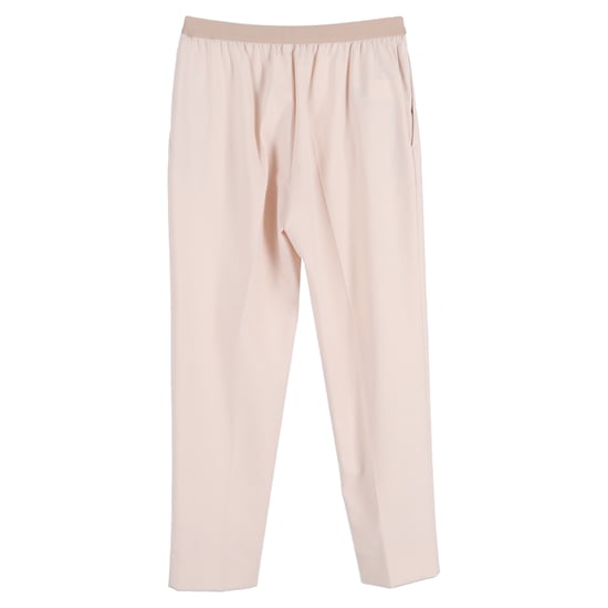 Maison Margiela rechte broek in pastelroze polyester - Image 2