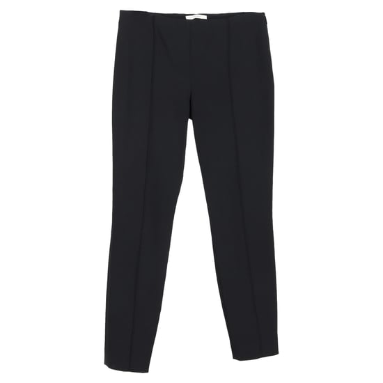 De Row-broek van zwarte wol. - Image 1