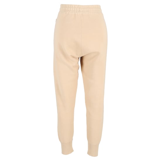Sandro Paris joggingbroek met geborduurd logo in nude katoen - Image 3