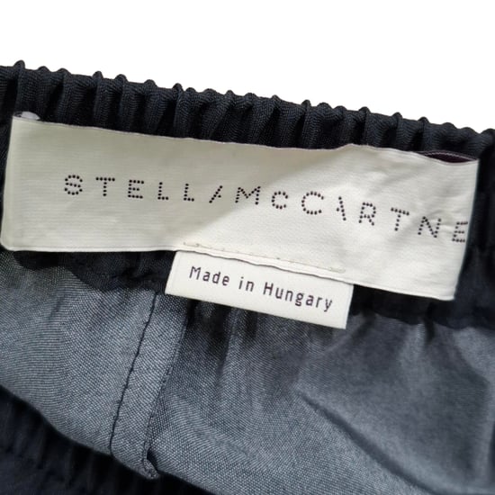 Stella McCartney broek met tie-dye print in zwarte zijde - Image 3
