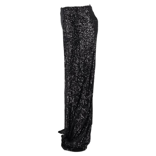 Tom Ford broek met pailletten en wijde pijpen in zwart polyester - Image 2