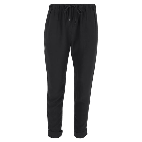 Alexander Wang rechte broek met trekkoord in zwarte viscose - Image 1