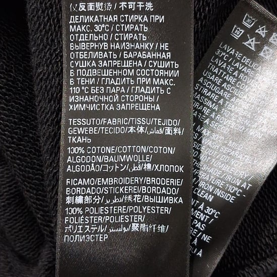 Balenciaga hoodie met politieke campagneprint in zwart katoen - Image 6