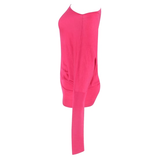 Tom Ford asymmetrische trui met één schouder in roze kasjmier - Image 2