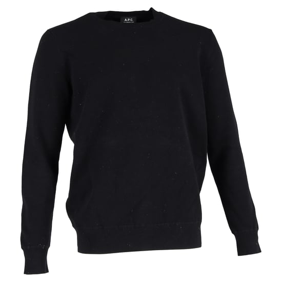 A.P.C. trui met ronde hals in zwarte wol - Image 1