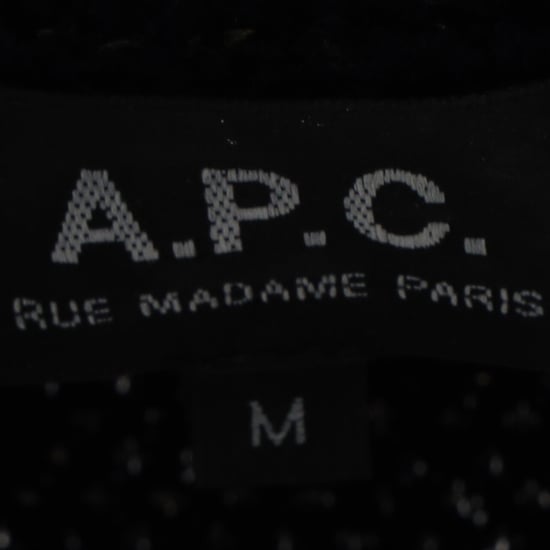 A.P.C. Trui met glitterknopen en zwarte merinowol - Image 4