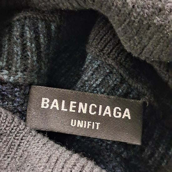 Balenciaga BB Laurel coltrui van veelkleurige wol - Image 4