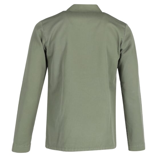 A.P.C. jasje met knoopsluiting en zakken in groene katoen - Image 3