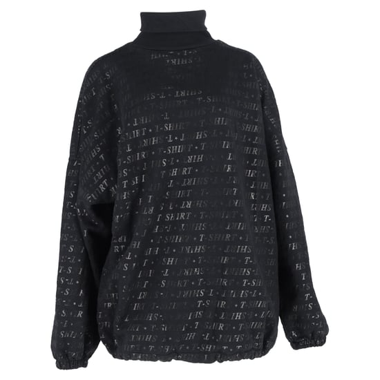 Balenciaga T-shirt met all-over print, trui in zwart katoen - Image 1