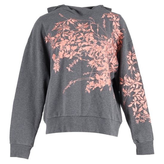 Dries Van Noten Harlee geborduurde jersey hoodie van grijs katoen - Image 1
