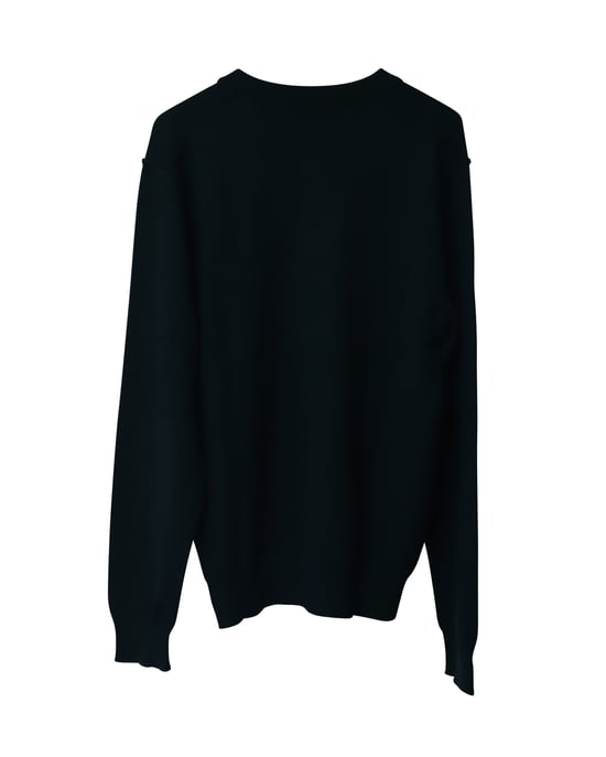 Dolce & Gabbana V-hals trui in groene kasjmier - Image 2