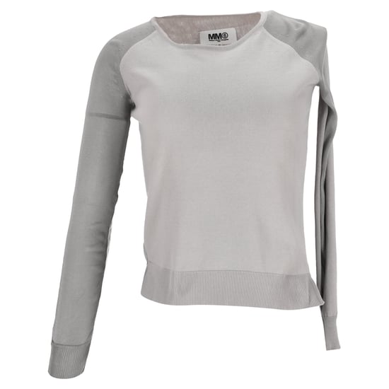 MM6 trui van Maison Margiela in grijs katoen - Image 3