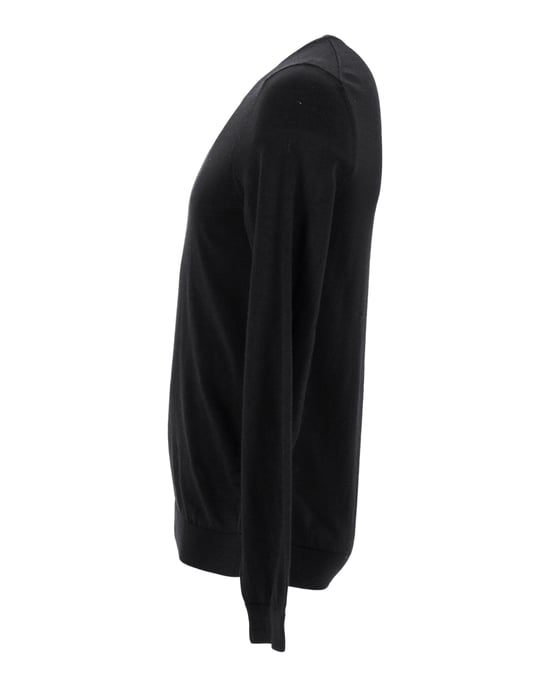 Hugo Boss gebreide trui van zwarte wol - Image 2
