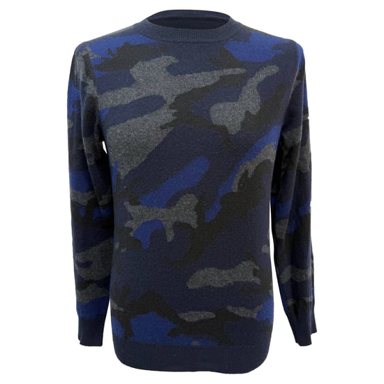 Valentino Garavani camouflage trui in veelkleurige wol - Image 1