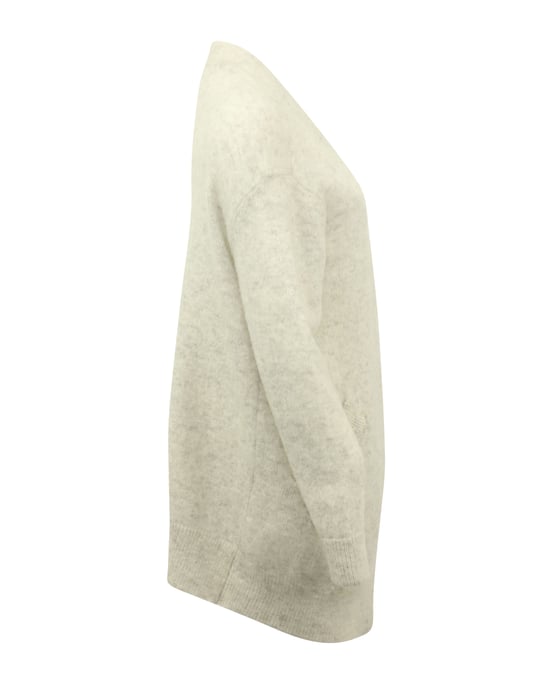 Acne Studios Raya Cardigan in crèmekleurige wol - Image 3