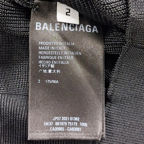 Balenciaga V-hals trui in zwarte viscose - Image 5