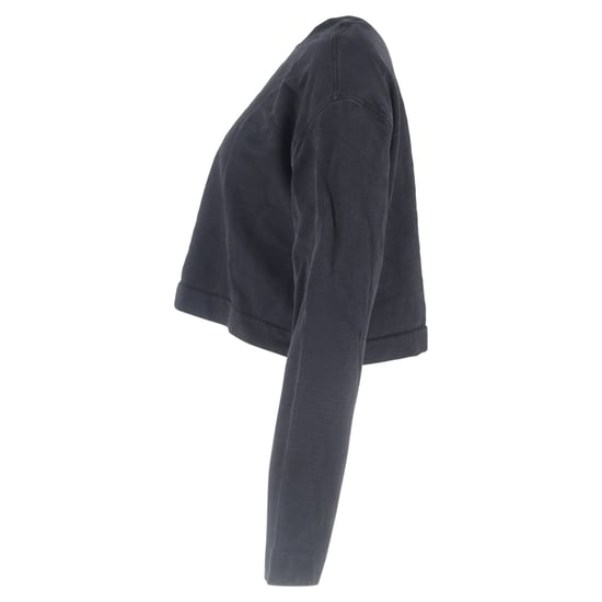 Acne Studios cropped sweater met ronde hals in zwart katoen - Image 2