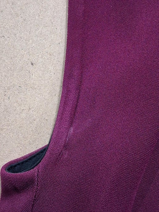 Roland Mouret Nepa gedrapeerde midi-jurk in paarse viscose - Image 4