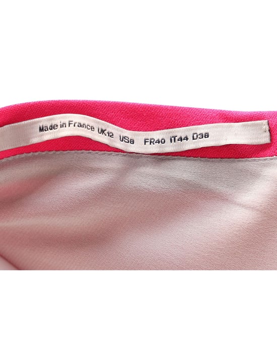 Roland Mouret avondjurk met vierkante halslijn en open rug in roze viscose - Image 5