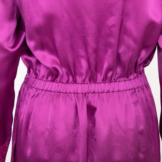 Geborduurde lange jurk van Yves Saint Laurent - jaren '10 - Image 4