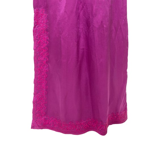 Geborduurde lange jurk van Yves Saint Laurent - jaren '10 - Image 5
