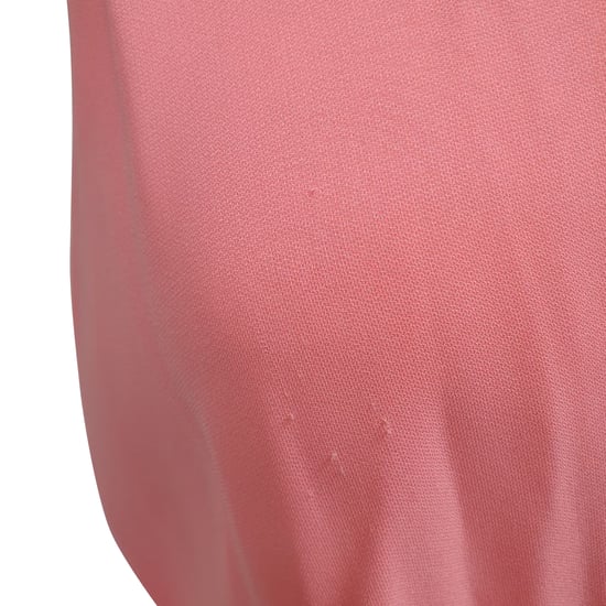 Diane Von Furstenberg jurk tot op de knie met wikkeleffect in roze triacetaat - Image 3