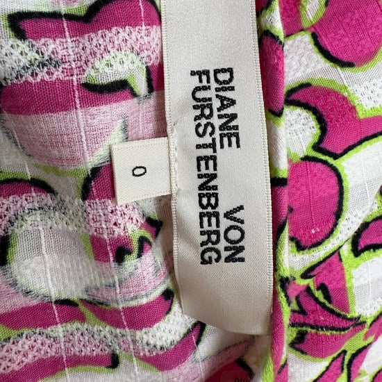 Diane Von Furstenberg Elektra bedrukte midi-wikkeljurk van roze viscose - Image 4