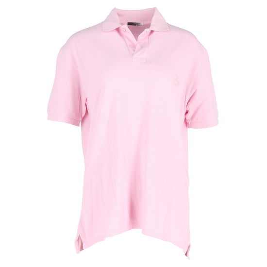 Isabel Marant Anafiko poloshirt met geborduurd logo in roze katoen - Image 1