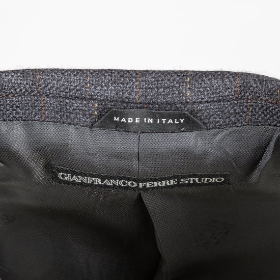 Gianfranco Ferré Studio geruite blazer - jaren '90 - Image 4