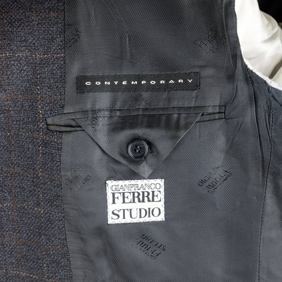 Gianfranco Ferré Studio geruite blazer - jaren '90 - Image 5