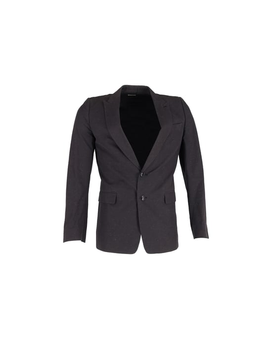 Dries Van Noten single-breasted blazer van zwarte wol - Image 1