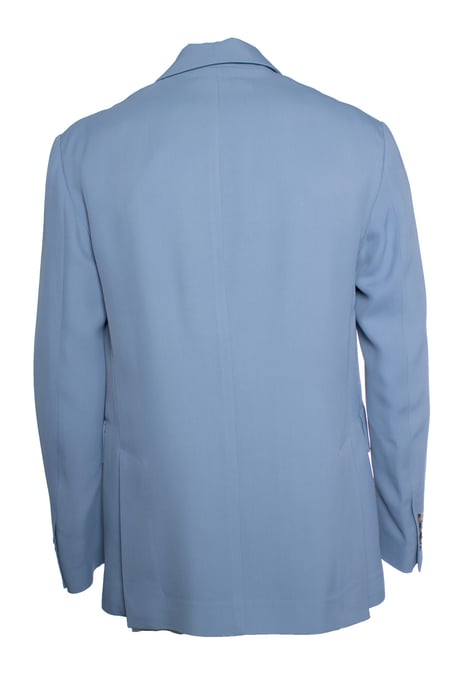 Amiri, Blauwe dubbelbreasted blazerjas - Image 3