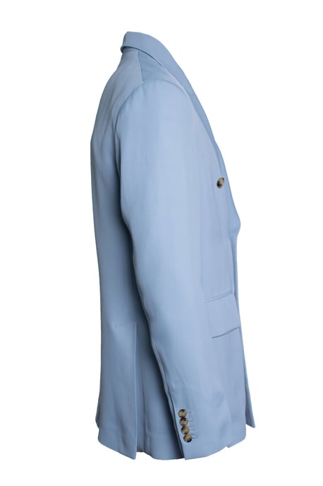 Amiri, Blauwe dubbelbreasted blazerjas - Image 4