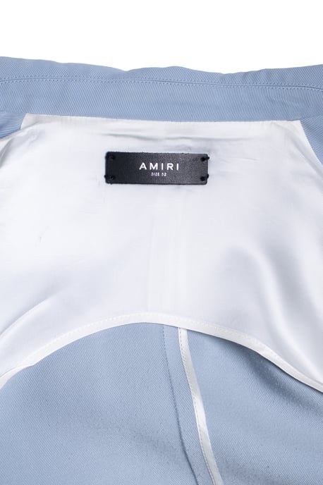 Amiri, Blauwe dubbelbreasted blazerjas - Image 5