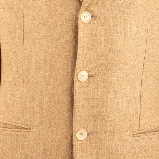Gianfranco Ferré Camelkleurige blazer - jaren 00 - Image 2