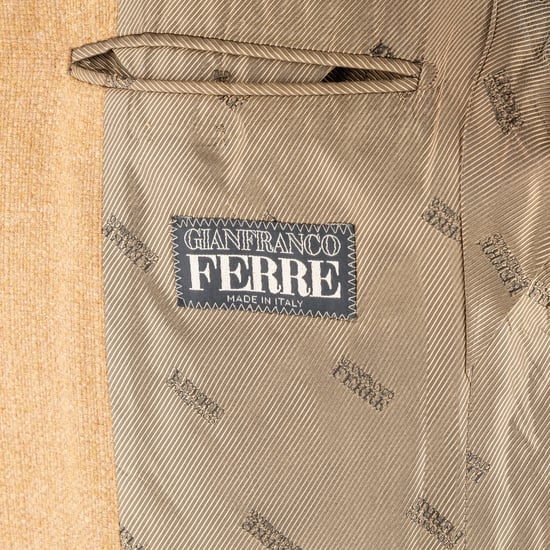 Gianfranco Ferré Camelkleurige blazer - jaren 00 - Image 5
