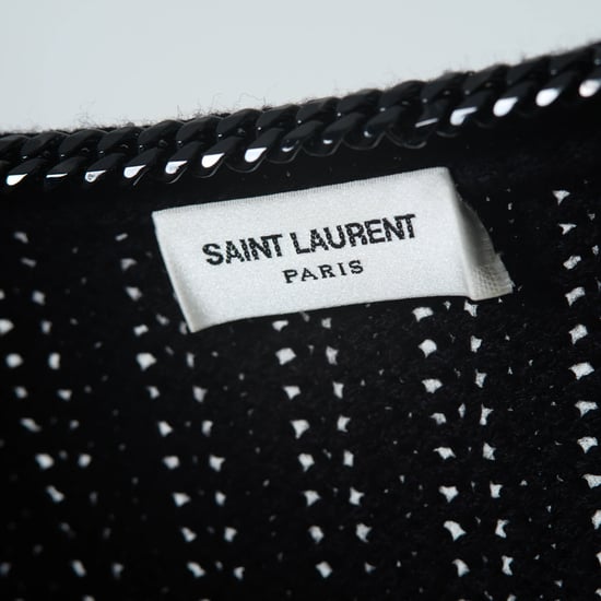 Saint Laurent lange collegecardigan met zwarte kettingdetails - jaren 2010 - Image 4
