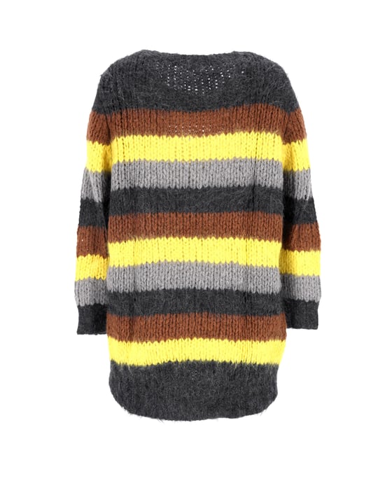 Dries Van Noten gestreepte trui van veelkleurige merinowol - Image 3