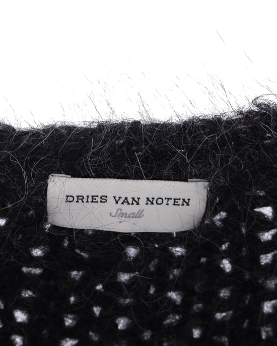 Dries Van Noten gestreepte trui van veelkleurige merinowol - Image 4