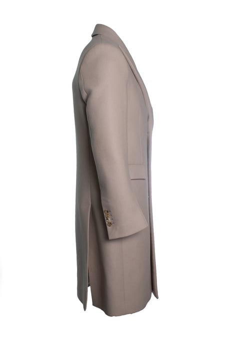 Amiri, beige wollen jas - Image 2