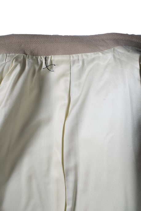 Amiri, beige wollen jas - Image 5