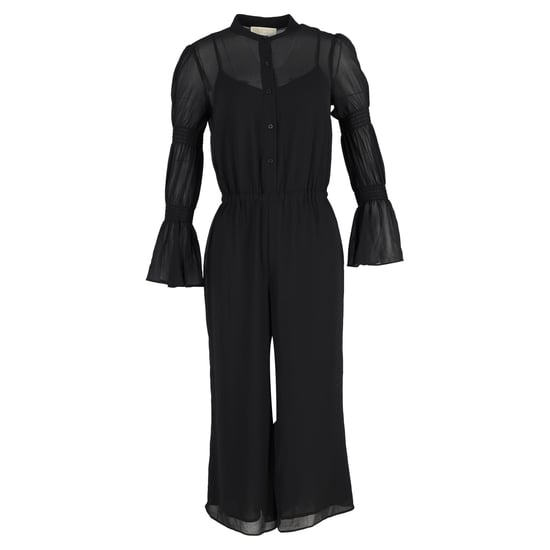 Michael Kors jumpsuit met geplooide mouwen in zwart polyester - Image 1