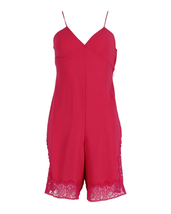 Maje Isadora Romper in roze polyester - Image 1