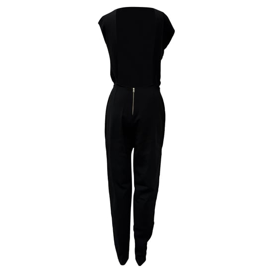 Stella McCartney jumpsuit met open rug in zwarte viscose - Image 4