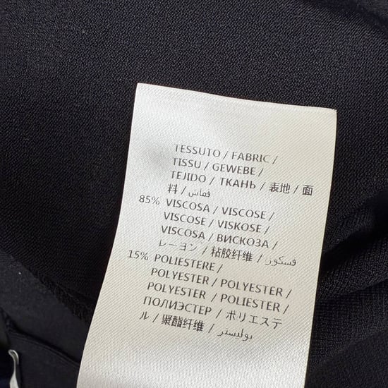Stella McCartney jumpsuit met open rug in zwarte viscose - Image 5