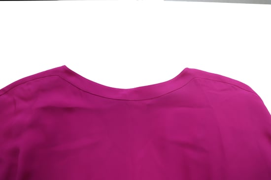 Diane Von Furstenberg Romper in paarse zijde - Image 6