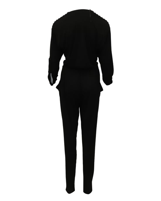 Michael Kors jumpsuit van stretchjersey met studs in zwart polyester - Image 3