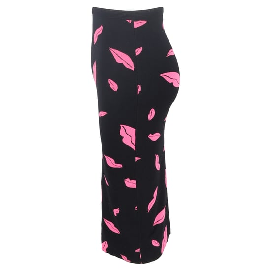 Diane Von Furstenberg midi-rok met lippenprint, aansluitend model, in veelkleurig polyester - Image 2