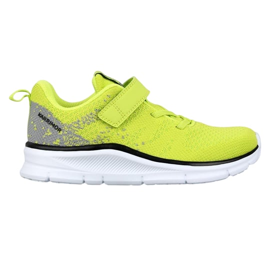 Karrimor Duma 6 platte sportschoenen voor jongens (Limoen/Grijs/Wit) - Image 1