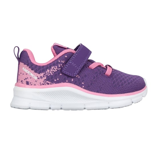 Karrimor Duma 6-sportschoenen met patroon voor babymeisjes (Roze/Volt) - Image 1